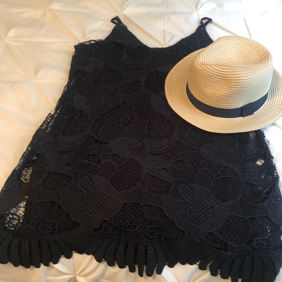 Express Dresses & Skirts - EXPRESS Black Lace Dress